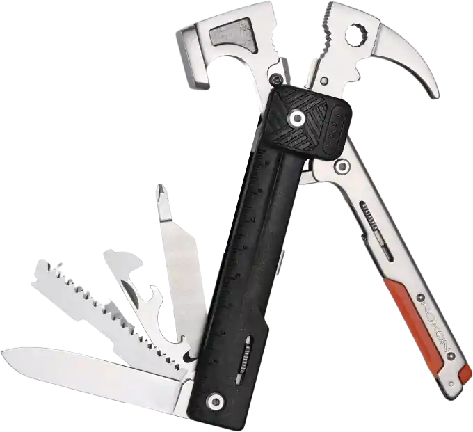 Billig Roxon H1 Rhino Hammer Tool 17in1