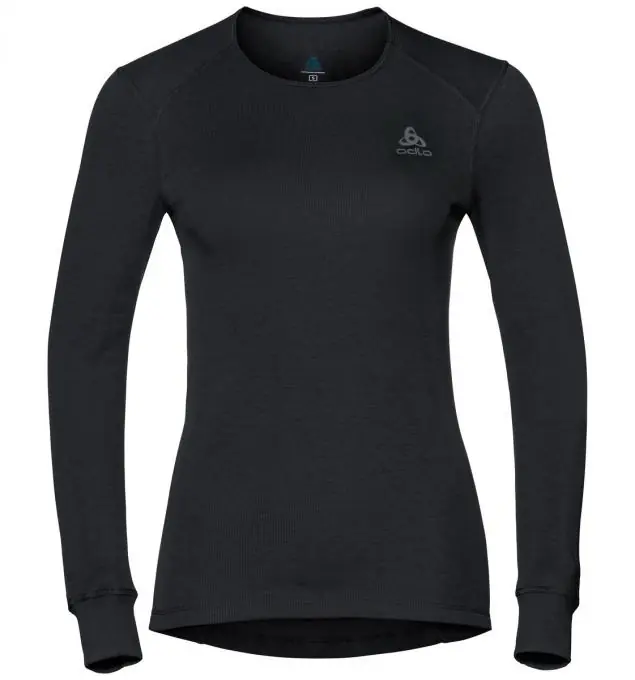 ODLO Damen Active Warm Base Layer Langarmshirt Versand Am Gleichen Tag