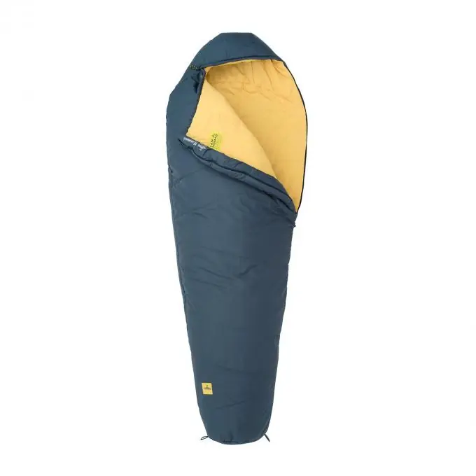 Geprüft Nomad Bronco 1450 Mummy Mumienschlafsack (Herren bis -2°C / max. Körpergröße 195 cm / Gewicht 1,45 kg)