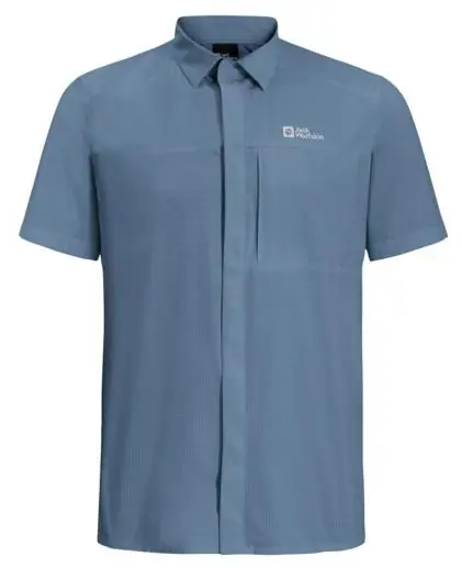 Jack Wolfskin Herren Vandra Short Sleeve Shirt Billig