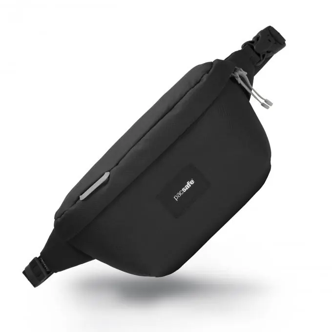 Zertifiziert Pacsafe GO Umhängetasche (Volumen 2,5 Liter / Gewicht 0,2kg)