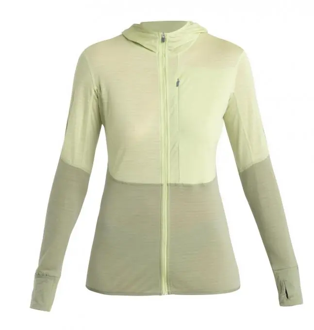 Bestpreis Icebreaker Damen Merino 200 Realfleece Descender Kapuzenjacke