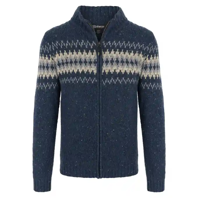 Sherpa Herren Dumji Full Zip Wolljacke Billig