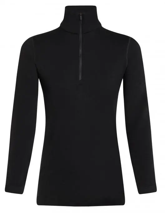 Neu Icebreaker Damen Merino 260 Tech Half Zip Langarmshirt