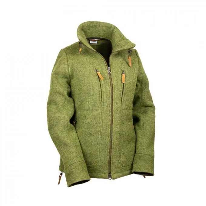 Bestseller Steinkauz Damen Kragenwally Lodenfleecejacke