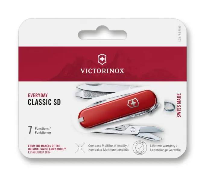 Zertifiziert VICTORINOX Classic SD Taschenmesser