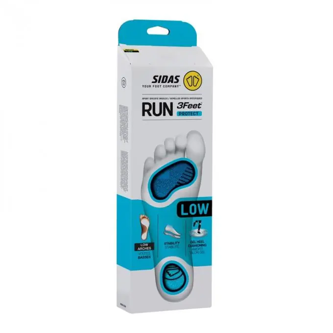 Sidas Run 3Feet Protect Low Lauf-Einlegesohlen (1 Paar) Neuheit