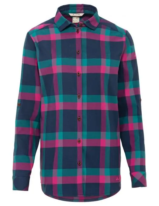 Markenprodukt VAUDE Damen Farsund III Flanell-Hemdbluse