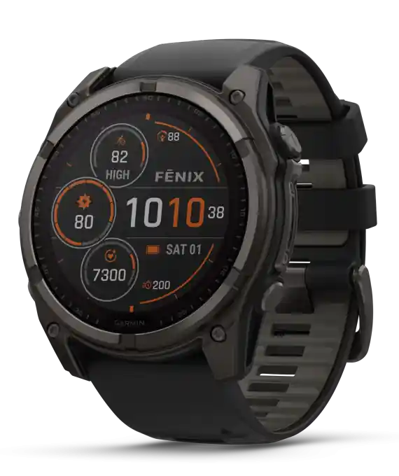 Garmin Fenix 8 (51mm) Solar Sapphire Titan Multisport-Smartwatch Preisreduziert