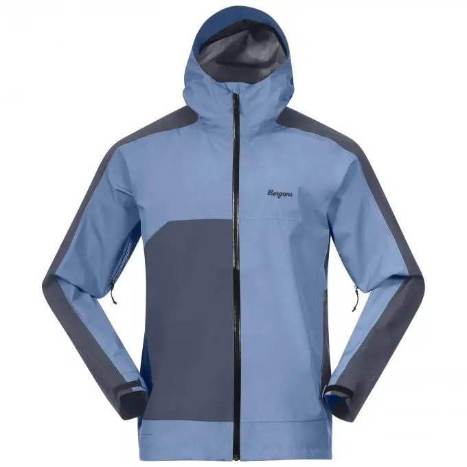 Bergans Herren Vaagaa 3L Shell Regenjacke Highlight