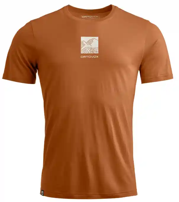 Ortovox Herren 120 Cool Tec Abstract T-Shirt Must-Have