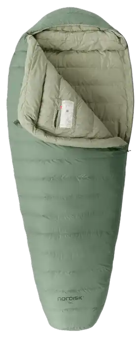 Markenware Nordisk Ides 0 L WIDE Daunenschlafsack (Herren bis -1°C / max. Körpergröße 190cm / Gewicht 1,0kg)