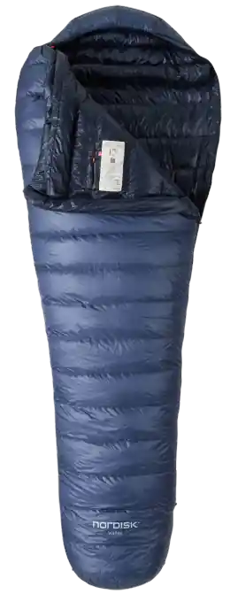 Echt Nordisk Walloe 0 L Daunenschlafsack (Herren bis -1°C / max. Körpergröße 190cm / Gewicht 0,74kg)