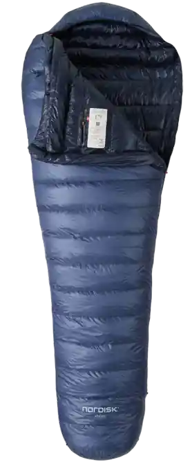 Nordisk Walloe 0 XL Daunenschlafsack (Herren bis -1°C / max. Körpergröße 205cm / Gewicht 0,775kg) Ausverkauf