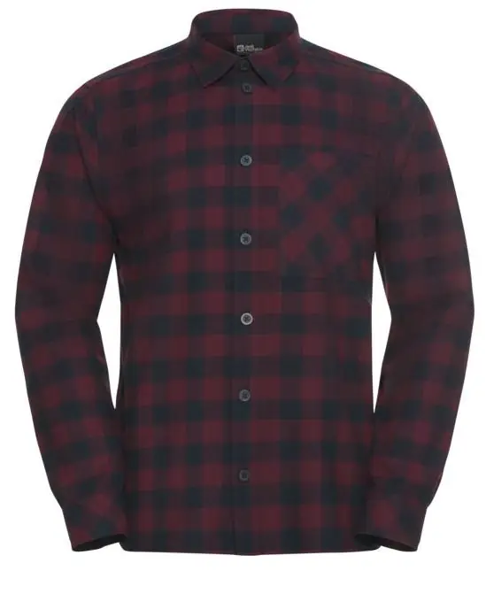 Günstig Jack Wolfskin Herren Lite Flanellhemd
