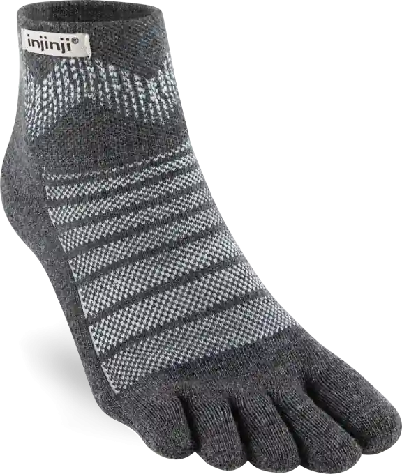 injinji Herren Outdoor Midweight Mini-Crew Wool Zehensocken Top-Angebot