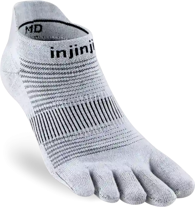 injinji Unisex Run Original Weight No-Show Zehensocken Billig