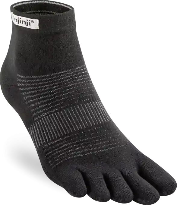 Neue Ware injinji Unisex Run Original Weight Mini-Crew Zehensocken
