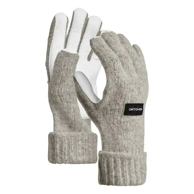 Ortovox Herren Classic Wool Glove Leather Highlight