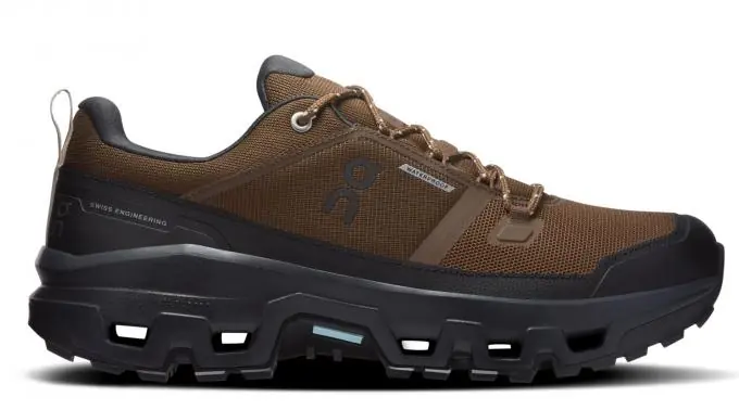 On Herren Cloudrock Low WP Wanderhalbschuh Echt