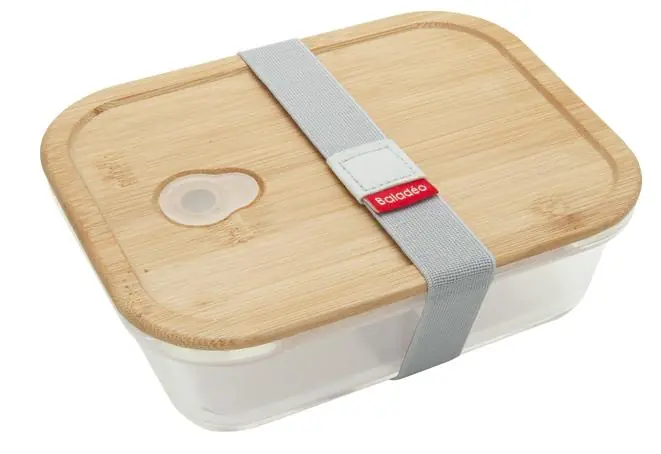 Neue Kollektion Baladeo 800ml Iwaki Lunchbox mit Deckel