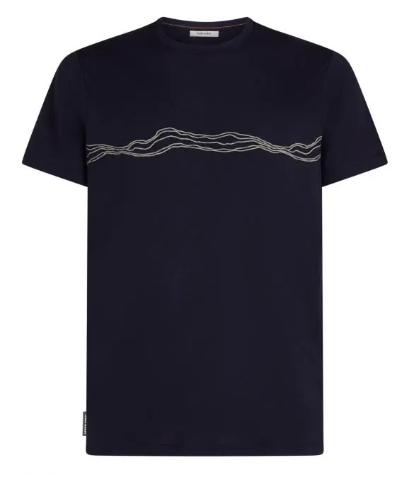 Highlight Icebreaker Herren Merino 150 Tech Lite Mountain T-Shirt