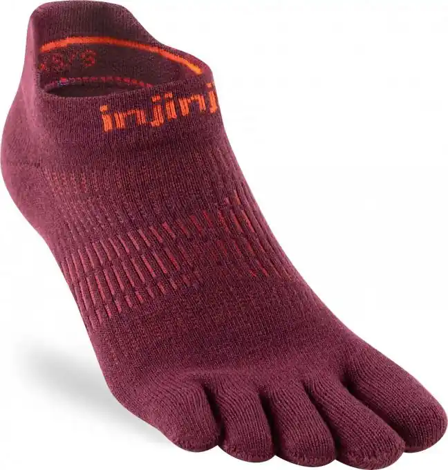 Rabatt injinji Damen Run Lightweight No-Show Zehensocken