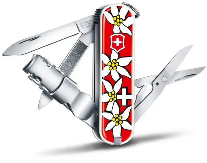 VICTORINOX Nail Clip 580 Edelweiss Taschenmesser Neu Im Sortiment