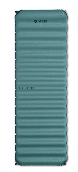 Sonderangebot Nemo Flyer Cloud Long Wide Isomatte (193 x 64 x 7,6 cm / 1,22 kg / Isoliert bis -17°C)