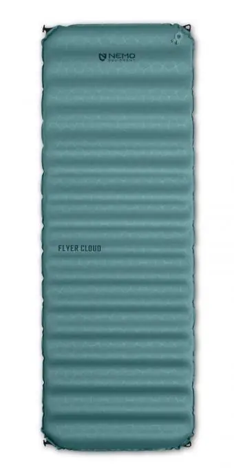 Meistverkauft Nemo Flyer Cloud Regular Wide Isomatte (183 x 64 x 7,6 cm / 1,1 kg / Isoliert bis -17°C)