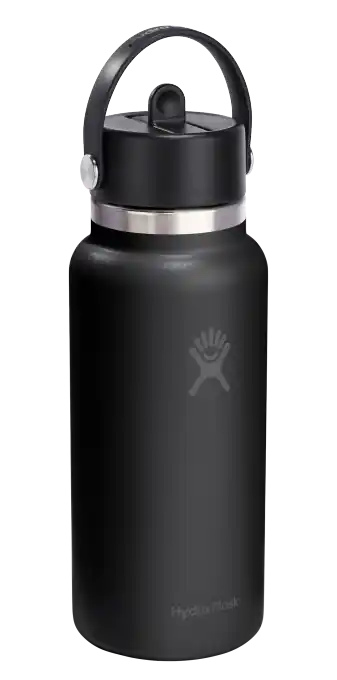 Schnäppchen Hydro Flask 32oz Wide Flex Straw Cap Trinkflasche