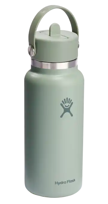 Schnäppchen Hydro Flask 32oz Wide Flex Straw Cap Trinkflasche