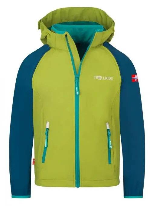 Trollkids Kinder Rondane Zip-Off XT Softshelljacke Echt