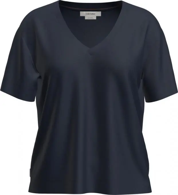 Icebreaker Damen Merino 150 Tech Lite Relaxed V-Neck T-Shirt Sonderaktion