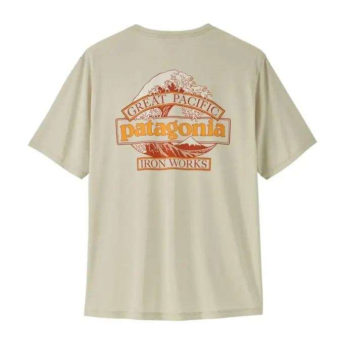 Patagonia Herren Cap Cool Daily Great Waves T-Shirt Top-Angebot