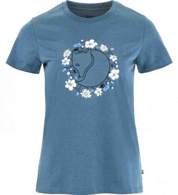 Meistverkauft Fjällräven Damen Fjällblomster Fox T-shirt