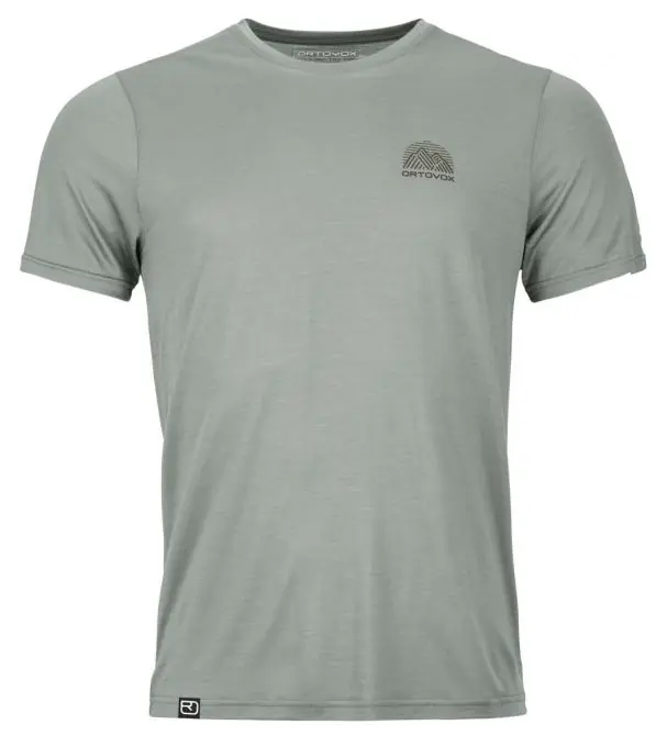 Ortovox Herren 120 Cool Tec Mtn Stripe T-Shirt Rabatt