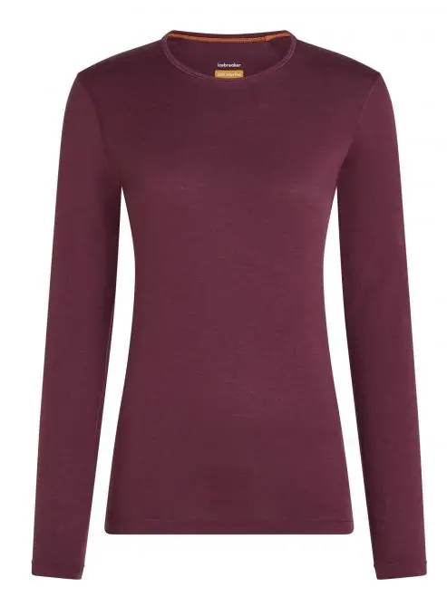 Geprüft Icebreaker Damen Merino 200 Oasis Langarmshirt