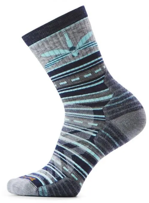 Smartwool Damen Targeted Cushion Mid Crew Dragon Stitch Wandersocken Billig