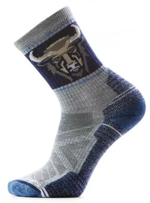 Günstig Smartwool Herren Light Cushion Bison Crew Wandersocken