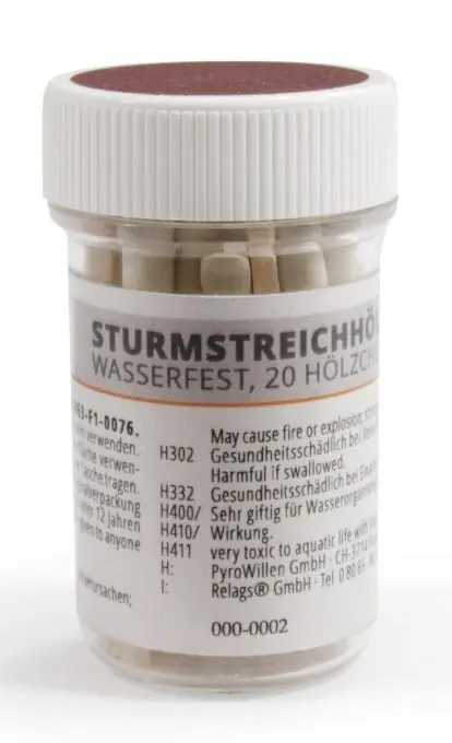 Origin Outdoors Sturmstreichhölzer (20 Stück) Sichere Zahlung