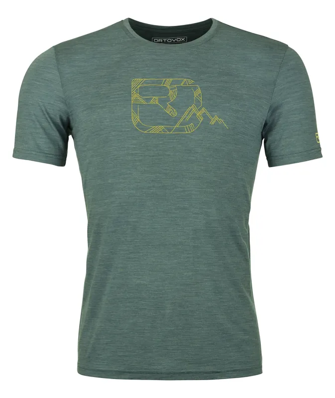 120 COOL TEC MTN LOGO TS M Markenware