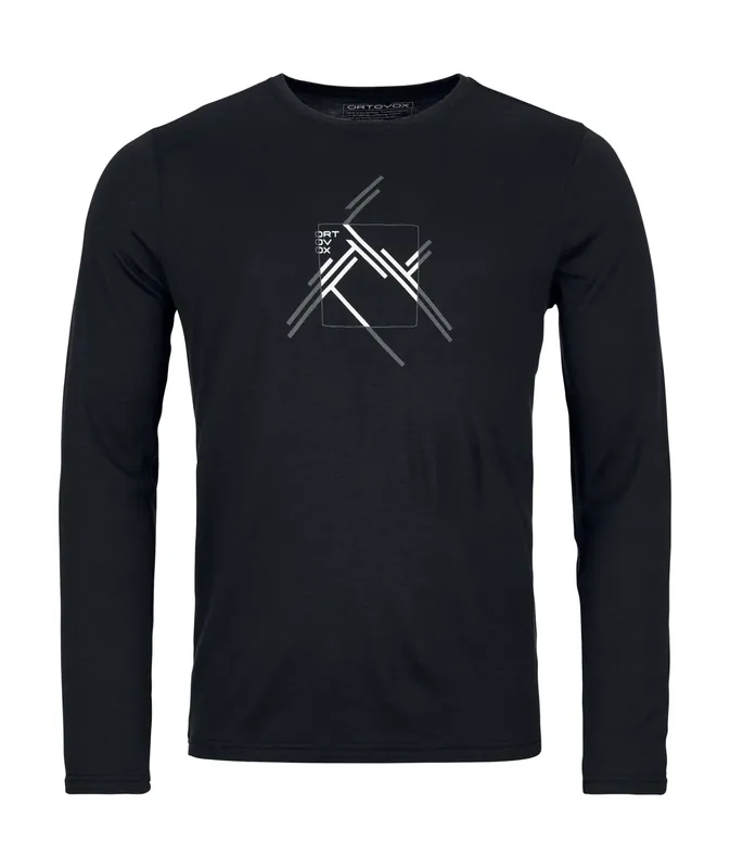 185 MERINO MTN CUTOUT LS M Knallerangebot