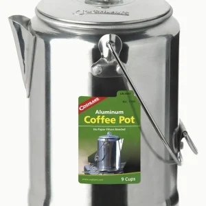 Aluminium Percolator-Kaffee-Kanne Markenprodukt