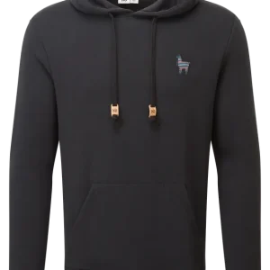 Saisonangebot M Peru Embroidered Llama Hoodie