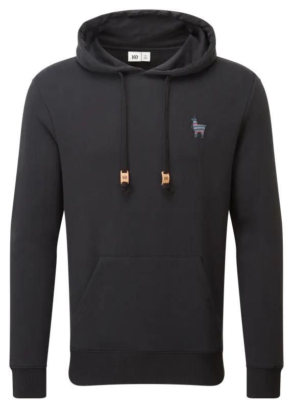 Saisonangebot M Peru Embroidered Llama Hoodie