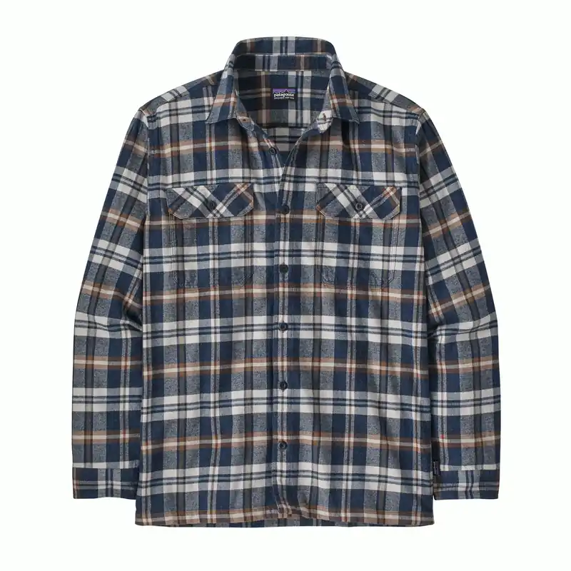 Begrenztes Angebot M‘s Long-Sleeved Organic Cotton Midweight Fjord Flannel Shirt