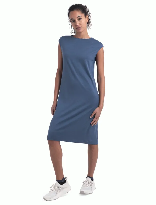 Women Merino 200 Granary Sleeveless Dress Markenware