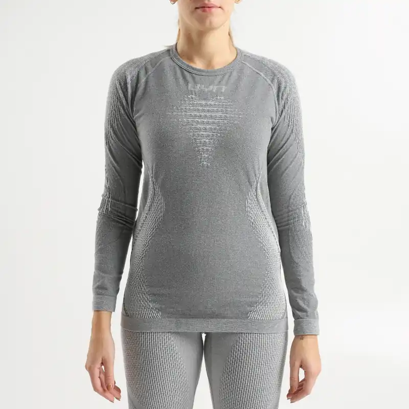 Billig WOMAN EVOLUTYON BIOTECH MELANGE UW SHIRT LONG_SL