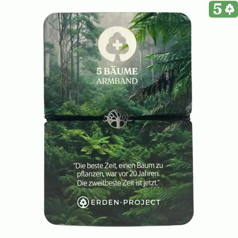 5 Bäume Armband Preisreduziert